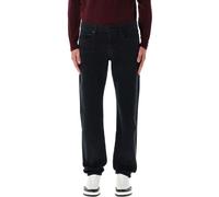 Saint Laurent - Low-Rise Slim Jeans Black - Größe 30 - schwarz