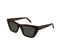 Saint Laurent - Mica Sonnenbrille - - Accessories - Damen - Braun - 55 MM