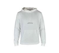 Saint Laurent - Organic Cotton Terry Cloth Hooded Sweatshirt - Größe S - weiß