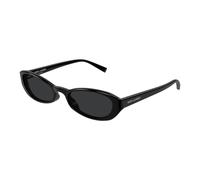 Saint Laurent - Oval Sonnenbrille - - Accessories - unisex - Schwarzk - 51 MM