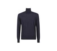 Saint Laurent - Roll-Neck Sweater In Rich Blue - Größe L - schwarz