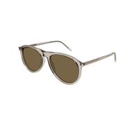 Saint Laurent - SL 667 Sonnenbrille - - Accessories - unisex - Beige - 56 MM