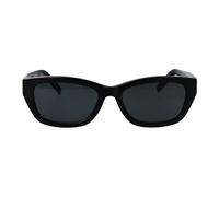 Saint Laurent Cat Eye Damen Glänzend Schwarz Grau SL M153 Einheitsgröße