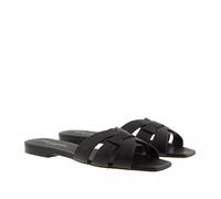 Saint Laurent Slipper & Pantoletten - Tribute Flat Sandal - Gr. 36,5 (EU) - in Schwarz - für Damen