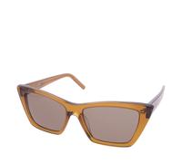 Saint Laurent Sonnenbrille - SL 276 MICA-060 - Gr. unisize - in Braun - für Damen