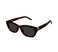 Saint Laurent Cat Eye Damen dunkel gefleckt Havanna grau SL M153 Einheitsgröße