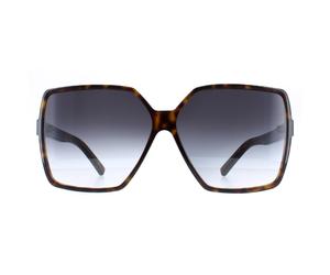 Saint Laurent Square Damen Havanna Blau Gradient SL 232-BETTY Einheitsgröße