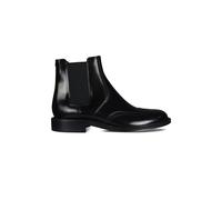 Saint Laurent Stiefel - Richelieu Perforated Boots In Black Calf L - Gr. 41 (EU) - in Schwarz - für Damen