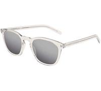 SAINT LAURENT Unisex SL 28 SLIM-006 49 ACETAT Sunglasses, BEIGE-BEIGE-Silver