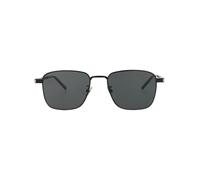 SAINT LAURENT Unisex SL 529-001 52 Metal Sunglasses, Black-Black-Black