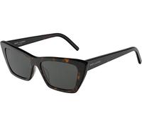 SAINT LAURENT Womens SL 276 MICA-002 53 Woman ACETAT Sunglasses, Havana-Havana-Grey