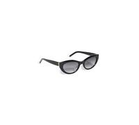 SAINT LAURENT Womens SL M115-002 54 Woman Recycled A Sunglasses, Black-Black-Grey