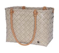 Saint-Maxime Shopper stripes "khaki" Handedby