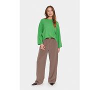 Strickpullover LarnaSZ Strickpullover Lockere Passform green XL