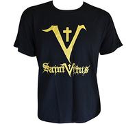 Saint Vitus Yellow-Logo Black-T-Shirt M