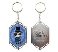 SAKAMI - Black Butler - Ciel Motive A - Metall-Keychain, Schlüsselanhänger - 12 cm