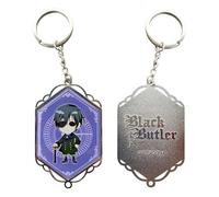 SAKAMI - Black Butler - Ciel Motive B - Metall-Keychain, Schlüsselanhänger - 12 cm