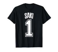 Saki 1 Fan Sports Graphic Herren Damen T-Shirt