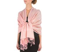 Sakkas 70" X 28 "Paisley Self-Design Schal/Wrap/Stole - Pfirsich