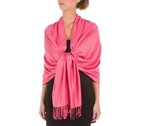 Sakkas 78" x 28" Eco-Friendly Bamboo Rayon Soft Solid Pashmina Schal/Stola (12+ Solid Farben)