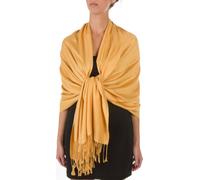 Sakkas 78 "x 28" Eco-Friendly Bamboo Rayon weiche Fest Pashmina Schal/Wrap/Stola - Senf-Gelb