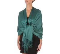 Sakkas 78 "x 28" Eco-Friendly Bamboo Rayon weiche Fest Pashmina Schal/Wrap/Stola - Teal