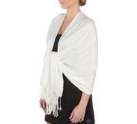 Sakkas Seidig Weich Pashmina Fühlen Schal/Stola - Elfenbein