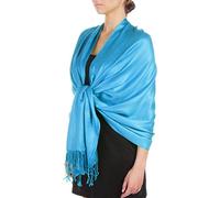 Sakkas Seidig Weich Pashmina Fühlen Schal/Stola - Türkis