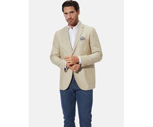 Sakko BABISTA "Sakko ULDERICO", Herren, Gr. 50, beige, Obermaterial: 52% Leinen LI. 48% Baumwolle CO., Sakkos Sakko (50667366-50) beige