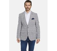 Sakko BABISTA "Sakko ZANZITE", Herren, Gr. 50, blau (grau kariert), Sakkos Sakko, im Karo-Design (34760439-50) grau kariert