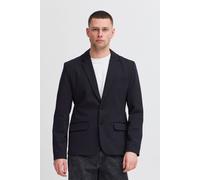 Sakko BLEND "BHLangford", Herren, Gr. 52, schwarz navy, 64% Viskose, 31% Polyester, 5% Elasthan, unifarben, regular fit taillenlang, eingesetzt, Sakkos Sakko, Klassisches Sakko mit Klappentaschen (674