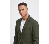 Sakko BLEND "Blazer", Herren, Gr. 52, grün (forest night), Web, Obermaterial: 75% Polyester, 22% Viskose, 3% Elasthan, kariert, regular fit, Sakkos Sakko (28353032-52)
