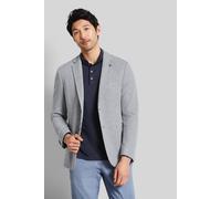 Sakko BUGATTI, Herren, Gr. 56, blau, 55% Baumwolle, 43% Polyester, 2% Elasthan, normal, Manschette, Sakkos Sakko, mit Struktur (70030825-56)