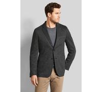 Sakko BUGATTI, Herren, Gr. 56, grau (dunkelgrau), 56% Viskose, 42% Polyester, 2% Elasthan, Fischgratmuster, normal, Manschette, Sakkos Sakko, mit Fischgratmusterung (51125969-56) dunkelgrau