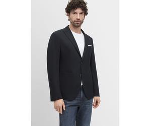 Sakko CINQUE "CIMICHELE", Herren, Gr. 50, blau (dunkelblau), Web, Obermaterial: 65% Polyester, 34% Viskose, 1% Elasthan, unifarben, Basic, mit Knöpfen, Sakkos Sakko (16389518-50)