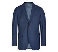 Sakko HECHTER PARIS "HECHTER PARIS FM Sakko", Herren, Gr. 102, midnight blau, Obermaterial: 50% Schurwolle WV. 48% Polyester PES. 2% Elasthan EL., V-Ausschnitt, Sakkos Sakko, hochwertige Wollmischung