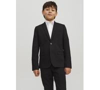 Sakko JACK & JONES JUNIOR "JPRSOLAR BLAZER NOOS JNR" Gr. 146, schwarz (black) Jungen Sakkos (73658038-146) black