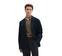 Sakko MARC O'POLO "aus reinem Leinen", Herren, Gr. 52, schwarz navy, Obermaterial: 100% Leinen, unifarben, Sakkos Sakko (72300757-52) schwarz navy