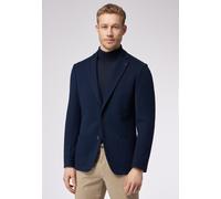 Sakko ROY ROBSON "Feinstrick", Herren, Gr. 50, dunkelblau, 40% Polyester, 30% Schurwolle, 30% Polyacryl, slim fit, Sakkos Sakko (19248113-50) dunkelblau