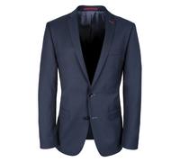 ROY ROBSON Sakko Herren Slim Fit Reverskragen Schurwolle blau, 25