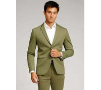 Sakko TEESHOPPEN "TEESHOPPEN Blazer The Original", Herren, Gr. 50, grün (olive), Obermaterial: 75% Polyester, 22% Viskose, 3% Elasthan, Sakkos Sakko (79821764-50) olive