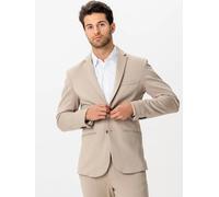 Sakko TEESHOPPEN "TEESHOPPEN Blazer The Original", Herren, Gr. 56, beige (sand), Obermaterial: 75% Polyester, 22% Viskose, 3% Elasthan, Sakkos Sakko (60469706-56) sand