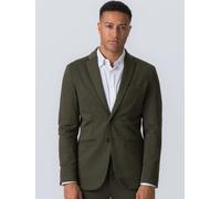 Sakko TEESHOPPEN "TEESHOPPEN Blazer The Original", Herren, Gr. 56, grün (dunkelgrün), Obermaterial: 75% Polyester, 22% Viskose, 3% Elasthan, Sakkos Sakko (22745156-56) dunkelgrün