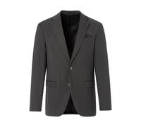 Sakko THOMAS GOODWIN "Sakko", Herren, Gr. 50, grau, 53% Polyester, 43% Wolle, 4% Elasthan, unifarben, figurbetont, mit Knöpfen, Sakkos Sakko (16129023-50) grau