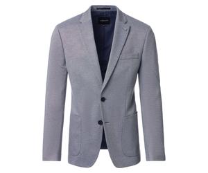 Sakko VENTI "VENTI Sakko uni", Herren, Gr. 46, blau (132 blau), 50% Polyester, 24% Polyamid, 22% Viskose, 4% Elasthan, Sakkos Sakko (66975246-46) 132 blau
