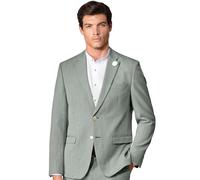 Sakko VENTI "VENTI Sakko uni", Herren, Gr. 50, grün, 65% Polyester, 31% Viskose, 4% Elasthan, Sakkos Sakko (16473219-50) grün