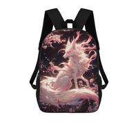 Sakura Kitsune Fox Lässiger Tagesrucksack, Schulrucksack Für Mädchen, Jungen, Teenager, Studenten, Herren, Damen, Reise-Laptop-Rucksack, College-Rucksack 17inch
