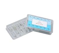 SALALIS Uhrenschaftverlängerung aus Edelstahl, Praktisch für Uhrmacher, Ersatzzubehör für die Uhrenschaftverlängerung, 12 Modelle für Uhrenreparaturbetriebe, für den Heimgebrauch