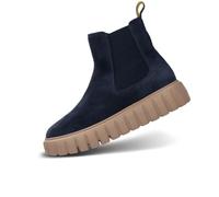 Salamander Damen Chelsea, Chelsea aus Leder, blau, 39 EU