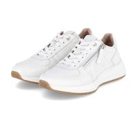 Salamander Damen Low Sneaker Weiß Glattleder, Größe:37, Farbauswahl:schwarz